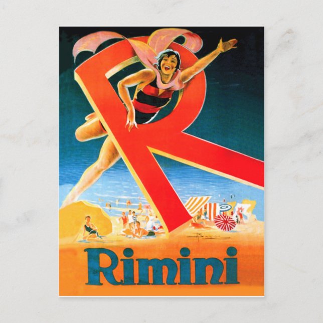 Rimini Postcard (Front)