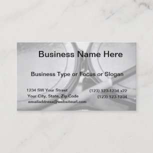 Rims Lug Nut Drumstick Tom picutre Business Card