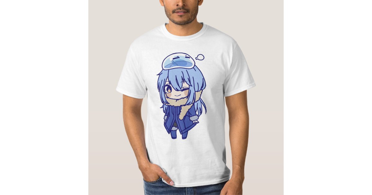 Anime Tensei Shitara Slime Datta Ken Rimuru Tvempest T Shirt Man