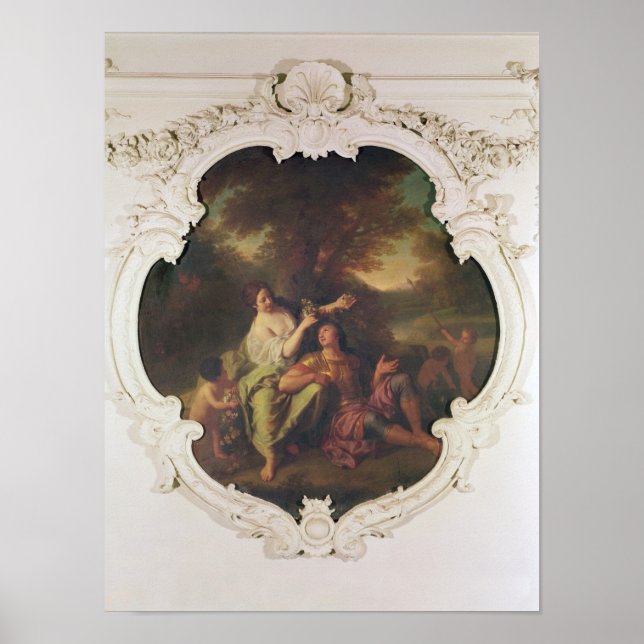 Rinaldo and Armida, from 'Gerusalemme Liberata' Poster (Front)