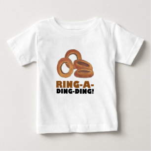 Ring-A-Ding-Ding Onion Ring Rings Junk Food Foodie Baby T-Shirt
