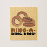 Ring-A-Ding-Ding Onion Ring Rings Junk Food Foodie