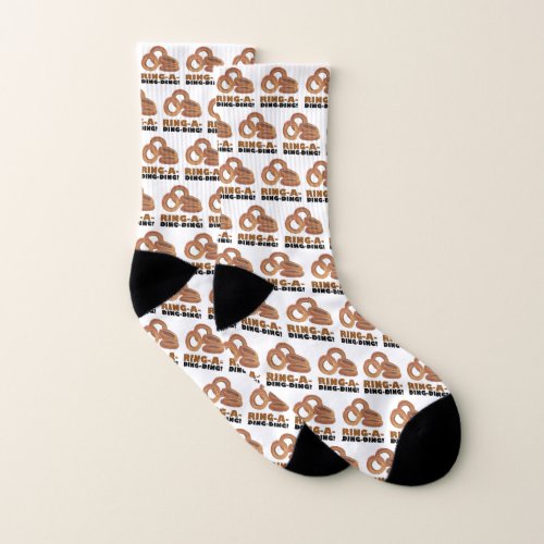 Ring_a_Ding_Ding Onion Rings Funny Wedding Bride Socks