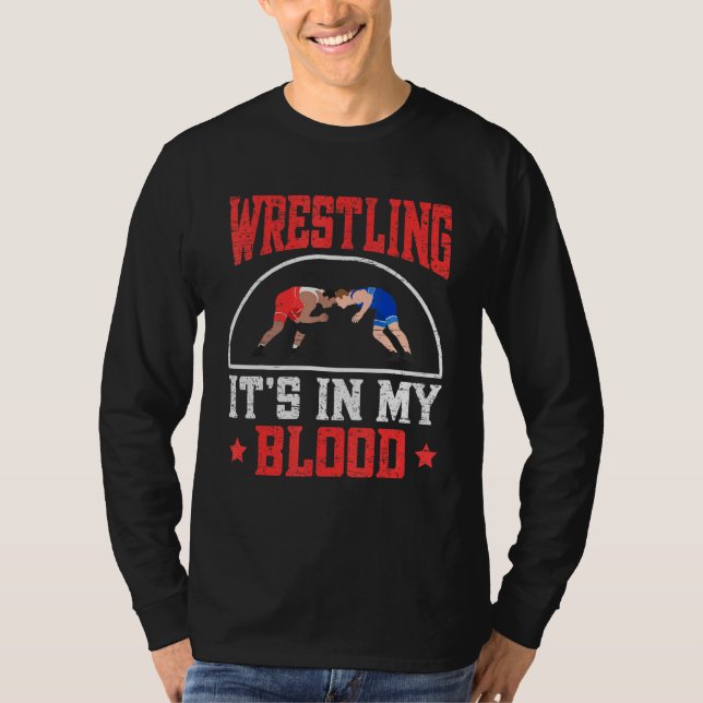 Ring Athlete Wrestler Coach 2 T-Shirt (Front)