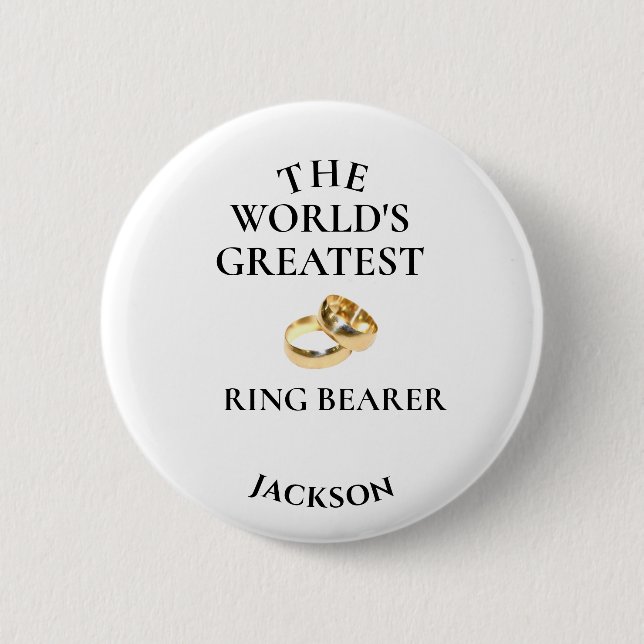 Ring bearer button (Front)