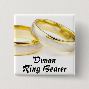 Ring Bearer Button
