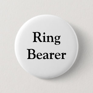 Ring Bearer Button