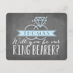 Ring Bearer Card Groomsman