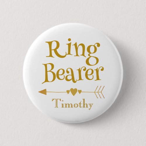 Ring Bearer Charm Button