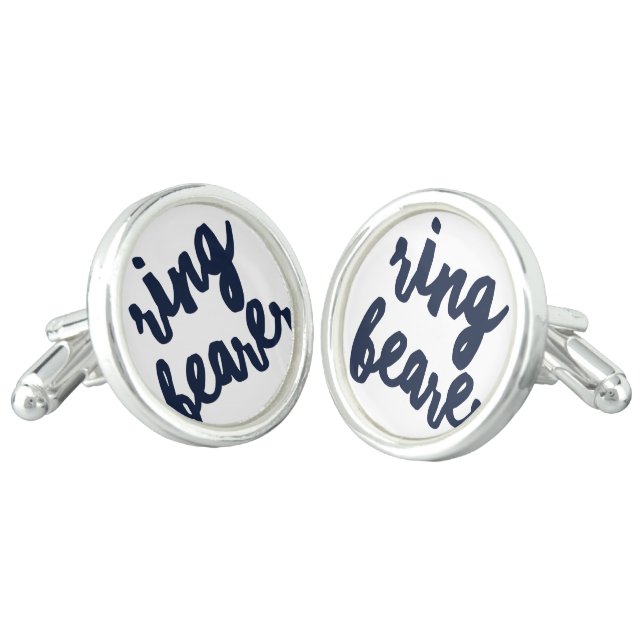 Ring Bearer Cufflinks (Angled)