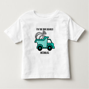 Ring Bearer Dump Truck Toddler T-shirt
