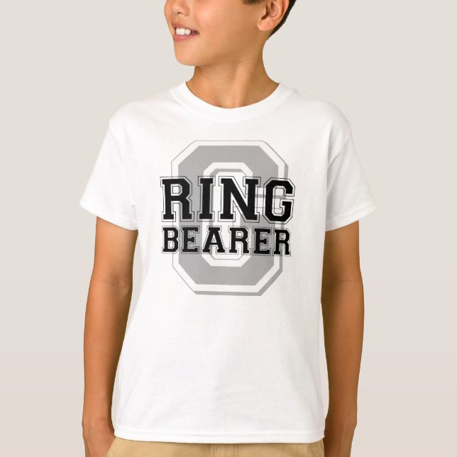 Ring Bearer Groom Cheer T-Shirt (Front)