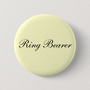 Ring Bearer Ivory Button