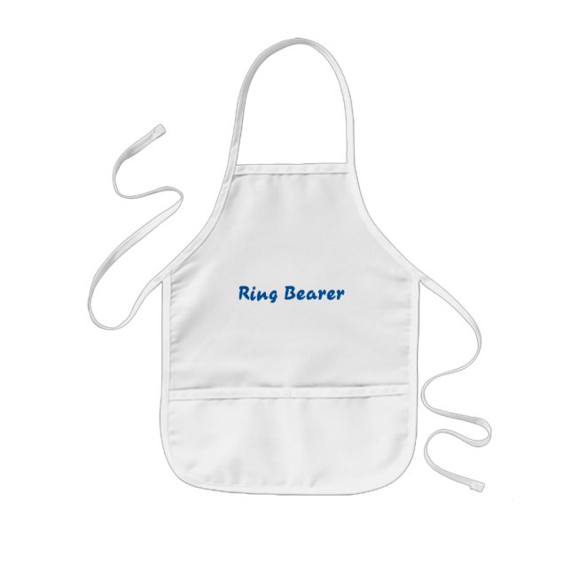 Ring Bearer Kids' Apron (Front)