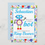 Ring Bearer Page Boy Proposal Robot Card