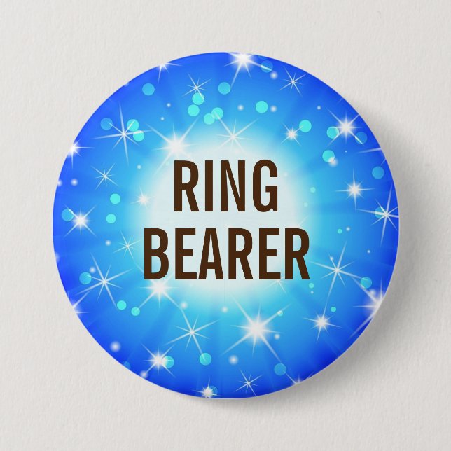 Ring bearer pin/button button (Front)