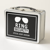Ring Bearer Ring Security Personalized Briefcase