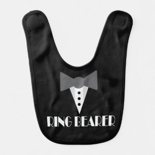 Ring Bearer Ringbearer Wedding Party Baby Bib