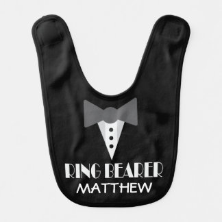 Ring Bearer Ringbearer Wedding Party Bib