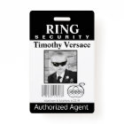 Ring Bearer Security Badge