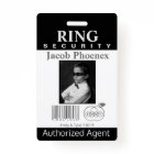 Ring Bearer Security Badge