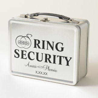 Ring Bearer Security Box