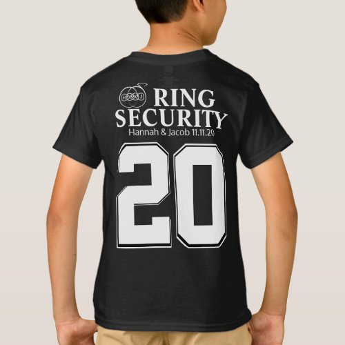 Ring Bearer Security T Shirt
