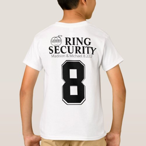 Ring Bearer Security T Shirt