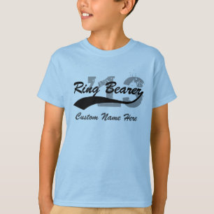 Ring Bearer Shirt, Name+Year T-Shirt