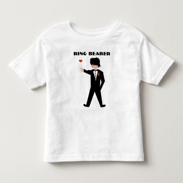 Ring Bearer Shirt - Wedding - (Front)