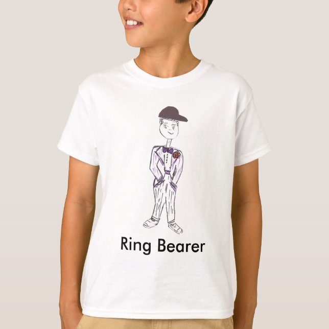 Ring Bearer T-Shirt (Front)