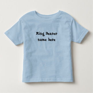 Ring Bearer Toddler T-shirt