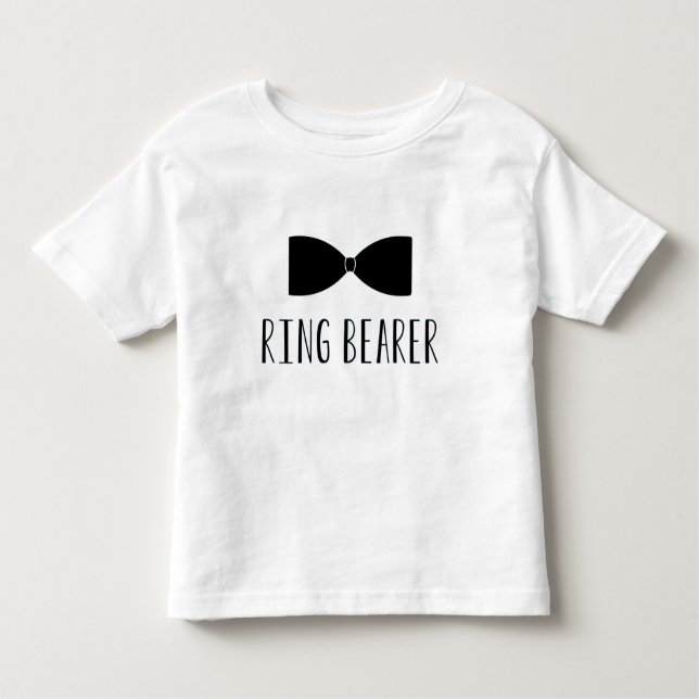 Ring Bearer Toddler T-shirt (Front)