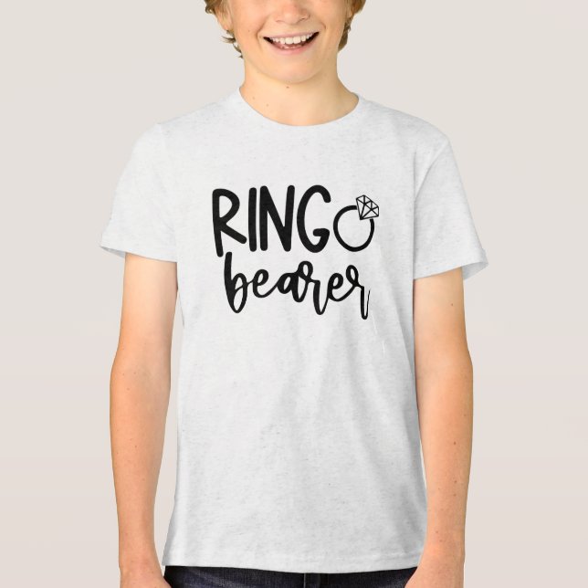 Ring Bearer Tri-Blend Shirt (Front)