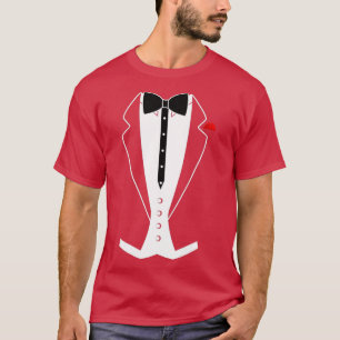 Ring Bearer Tuedo Tu Suit Kids Funny Wedding T-Shirt
