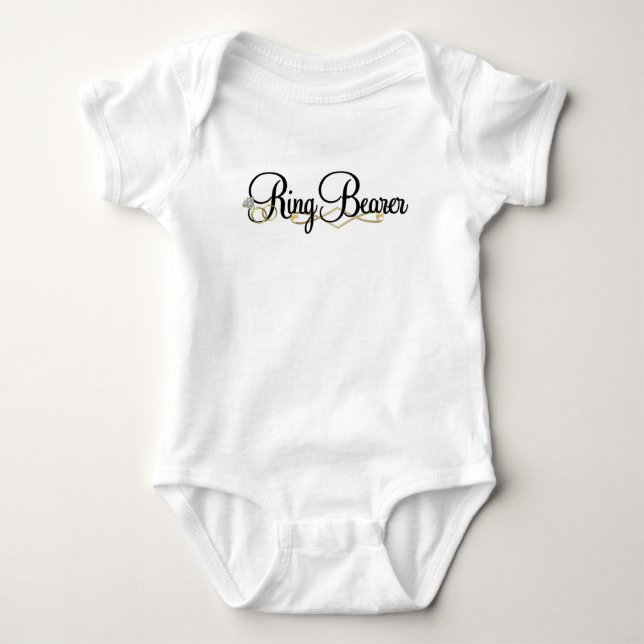 Ring Bearer - Wedding Baby Bodysuit (Front)