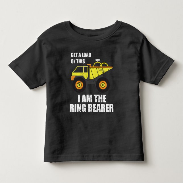 ring Bearer Wedding Gift Toddler T-shirt (Front)