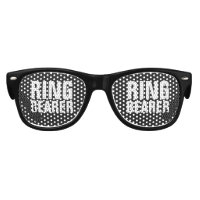 RING BEARER wedding party shades gift for kids