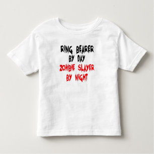 Ring Bearer Zombie Slayer Toddler T-shirt