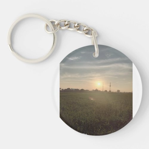 Ring Best Quality Life is Long Text  Keychain