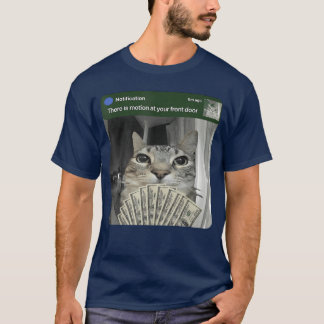Ring Cat with Motion Meme boy T-Shirt