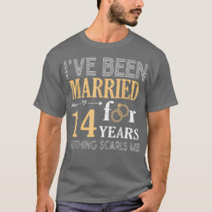 Ring Couple Ive Been Married For 14 Years Nothing T-Shirt