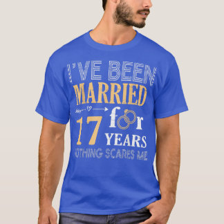 Ring Couple Ive Been Married For 17 Years Nothing T-Shirt