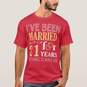 Ring Couple Ive Been Married For 21 Years Nothing T-Shirt