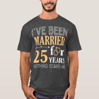 Ring Couple Ive Been Married For 25 Years Nothing T-Shirt