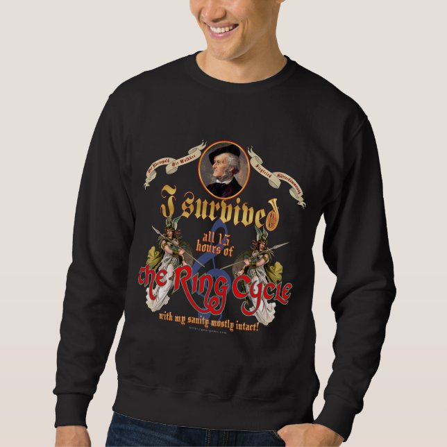 Ring Cycle Survivor Sweatshirt (Front)