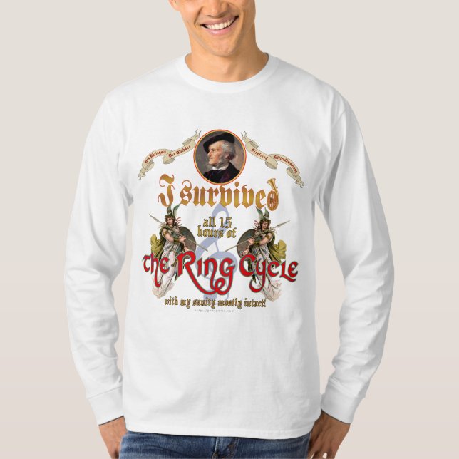 Ring Cycle Survivor T-Shirt (Front)