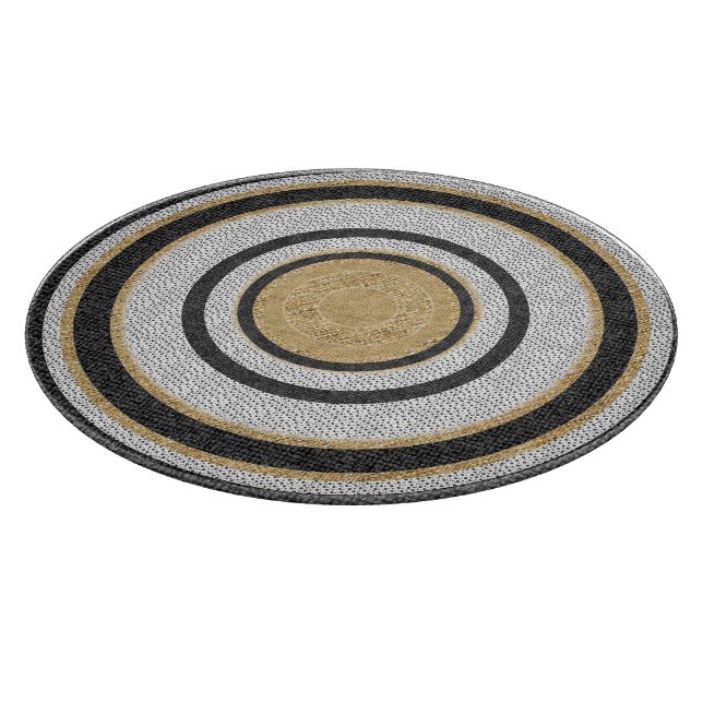 Ring Design Cutting Board (Corner)