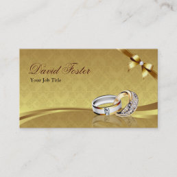 Ring Diamond Gold Jeweler Jewelry Jewellery Business Card