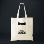 Ring Dude kids - Boys ring bearer wedding Tote Bag<br><div class="desc">Ring Dude ring bearer wedding Tee Shirts</div>